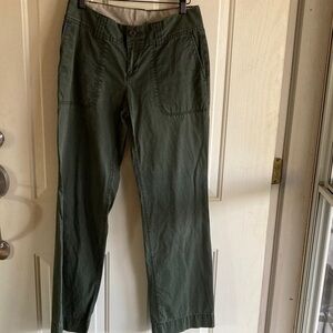 Banana Republic Women's Green Cargo Pants